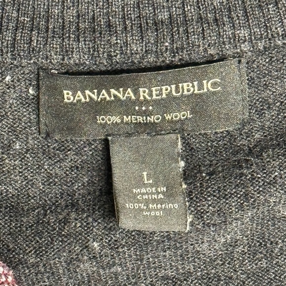 Banana Republic - Merino Wool Zip Sweater - Picture 6 of 7